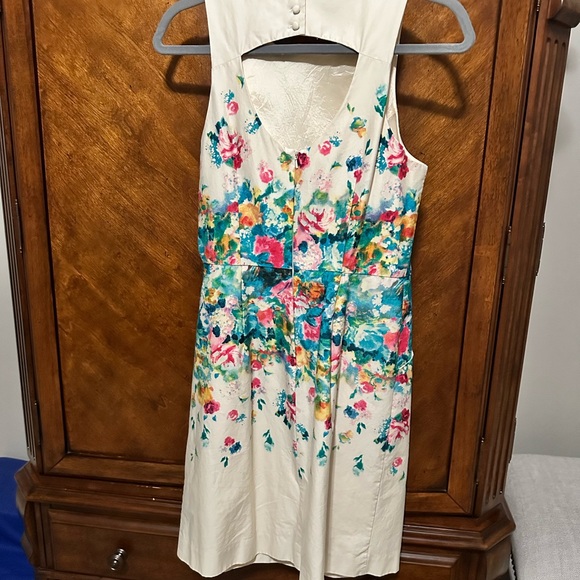 Anthropologie Tea Garden Sheath dress by Maeve size 8 - Picture 4 of 8